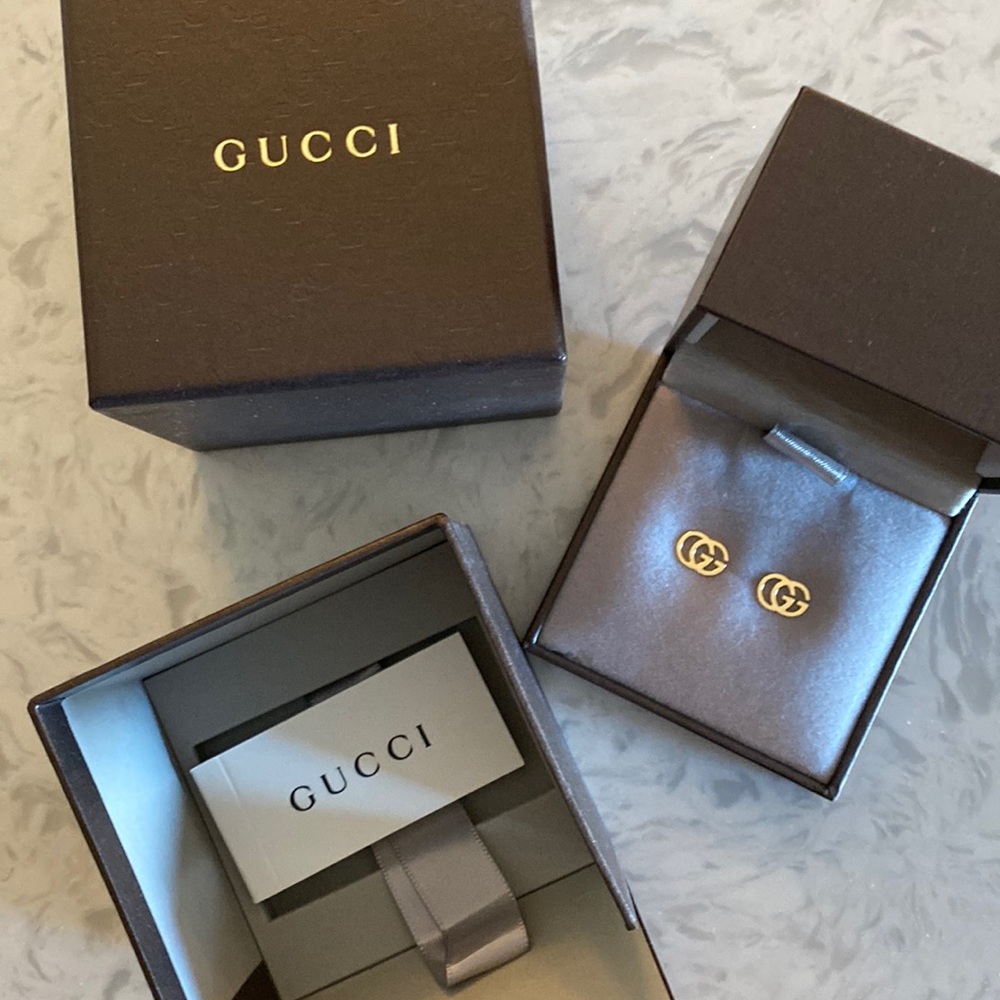 Gucci GG stud earrings